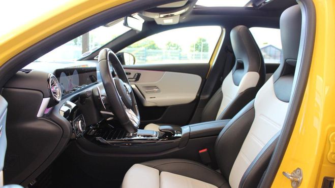 Mercedes Classe A 35 Speedshift DCT AMG 4-Matic JAUNE RACING de 2019