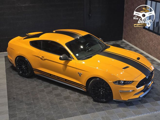 Ford Mustang FASTBACK GT V8 5.0L 468CV BVA10 - CARNET Orange Fury de 2018