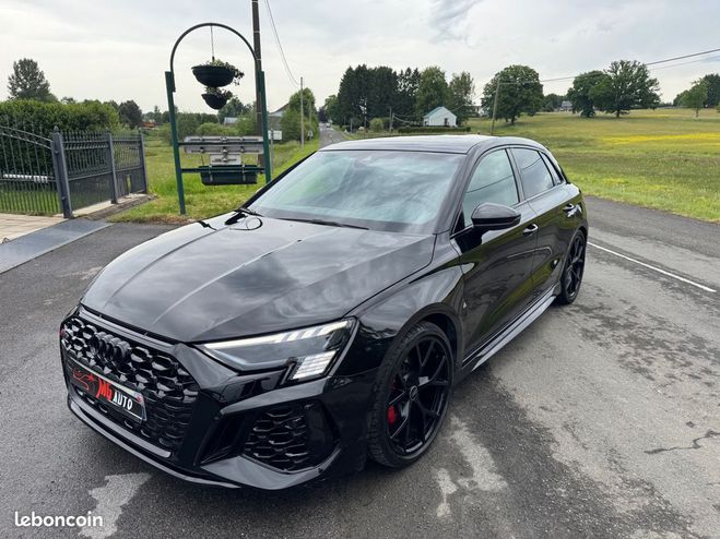 Audi RS3 sportback immatriculation francaise pas  Noir de 2024