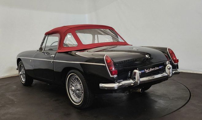 MG MGB B cabriolet MK1 Noir de 1966