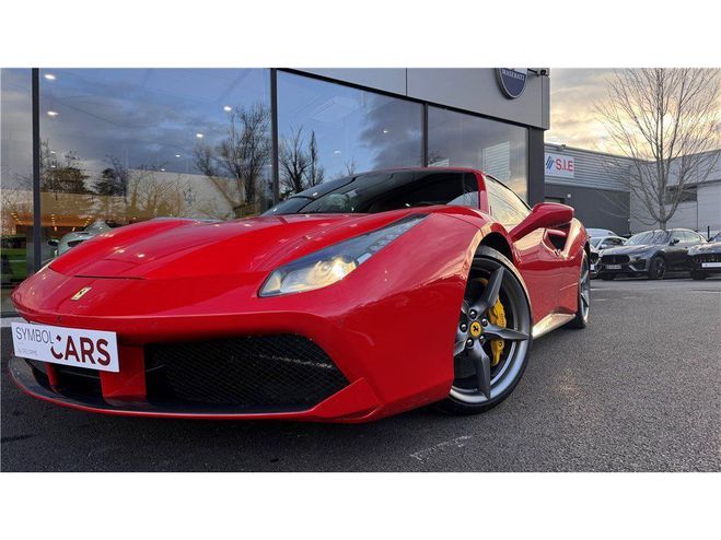 Ferrari 488 GTB 4.0 V8 670CH Rouge de 2016