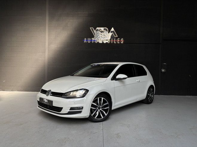 Volkswagen Golf (7) 2.0 TDI 150 BVM6 Carat BMT Blanc de 2015