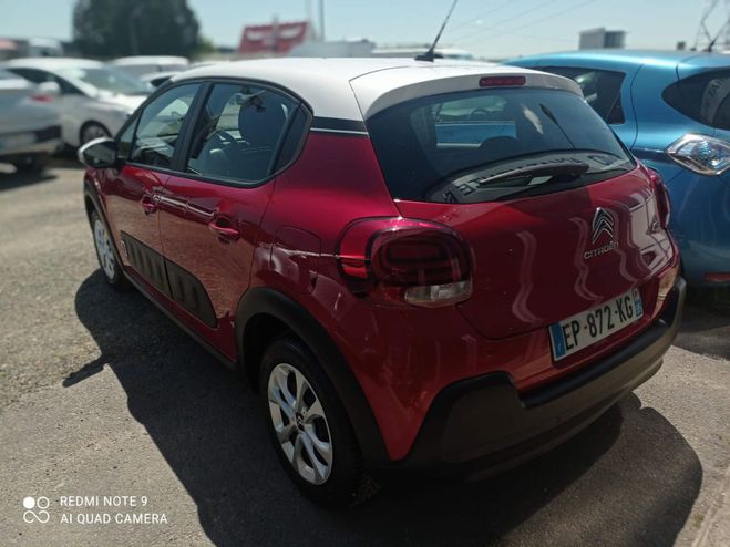 Citroen C3 PureTech 68 Feel + plus Rouge de 2017