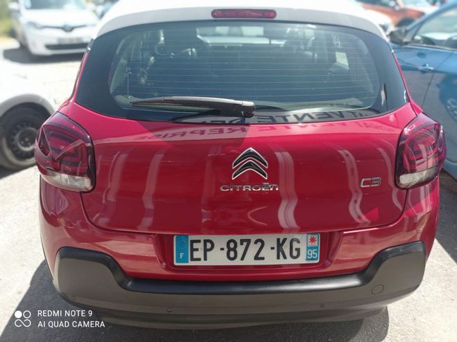 Citroen C3 PureTech 68 Feel + plus Rouge de 2017