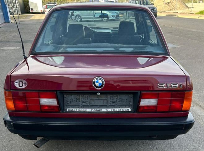 BMW Serie 3 316 TOIT OUVRANT Bordeaux de 1988