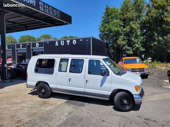 Ford Econoline Club Wagon E150 5.8 V8 van Blanc de 1993