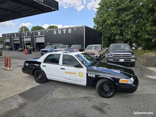 Ford Crown Victoria Police Interceptor 4.6 V8 Noir de 2000
