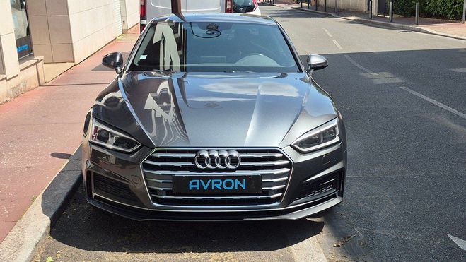 Audi A5 II 2.0 TDI 190 S LINE S TRONIC Gris Clair Mtallis de 2017