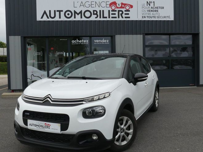 Citroen C3 FEEL 82 CV Blanc de 2018