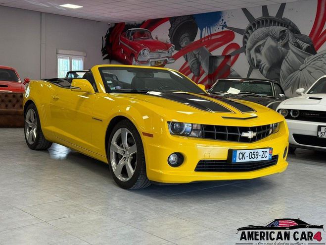Chevrolet Camaro 6.2 v8 cabriolet - e85 ligne inox Jaune de 2012