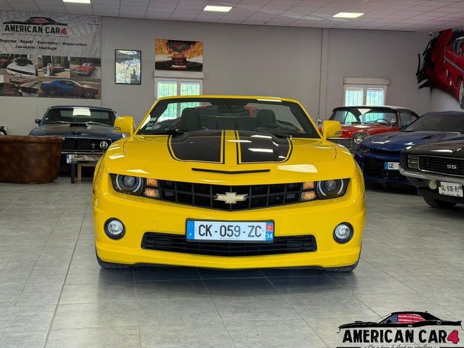 Chevrolet Camaro 6.2 v8 cabriolet - e85 ligne inox Jaune de 2012