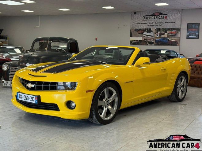 Chevrolet Camaro 6.2 v8 cabriolet - e85 ligne inox Jaune de 2012