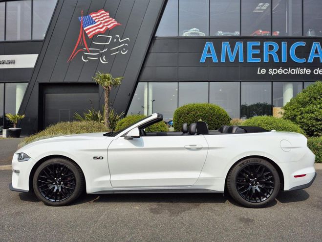 Ford Mustang GT CABRIOLET V8 5.0L - Pas de malus Blanc de 2019