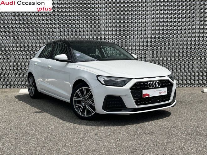 Audi A1 Sportback 30 TFSI 110 ch S tronic 7 Adva Blanc de 2021