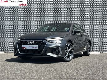  Voir détails -Audi A3 Sportback 30 TDI 116 S tronic 7 S Line à Escalquens (31)