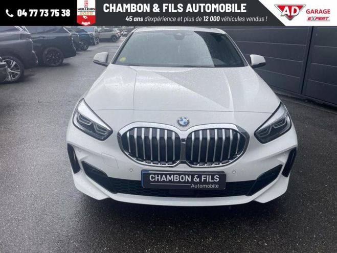 BMW Serie 1 F40 118d 150 ch BVA8 M Sport Blanc de 2022