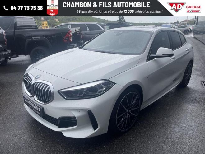 BMW Serie 1 F40 118d 150 ch BVA8 M Sport Blanc de 2022