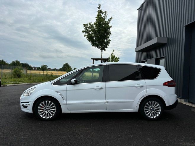 Ford S Max 2.0 TDCI 140 CH TITANIUM 7 PLACES - VEHI Blanc Mtallis de 2011