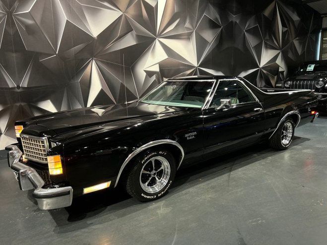 Ford Ranchero 6.6 V8 Noir de 1979