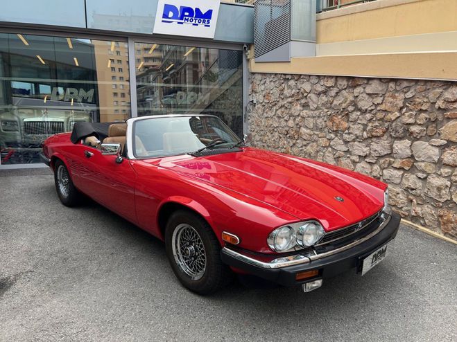 Jaguar XJS V12 Cab Rouge de 0