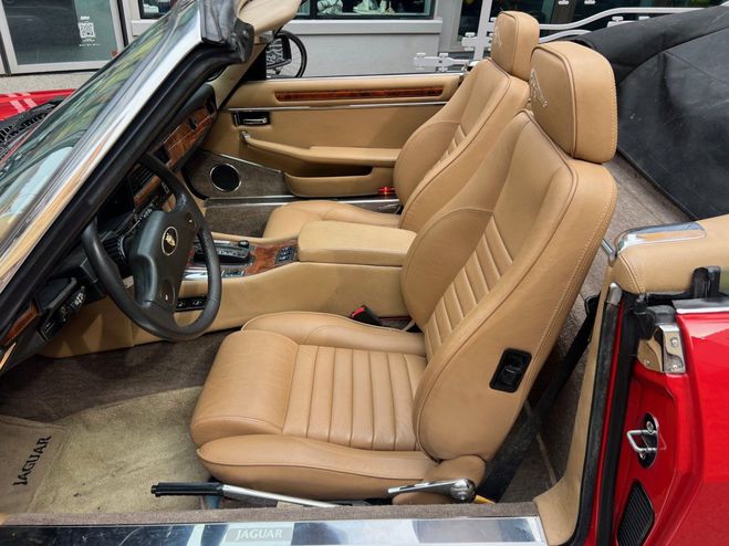 Jaguar XJS V12 Cab Rouge de 0