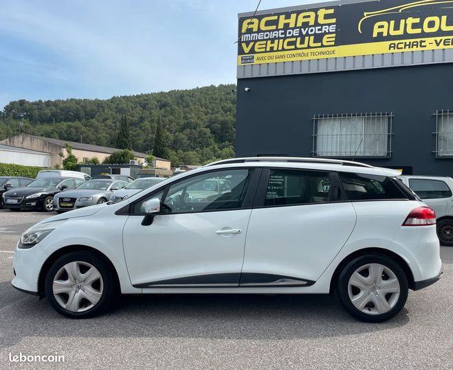 Renault Clio estate 1.5 dci 90 cv garantie 1 AN Blanc de 2014