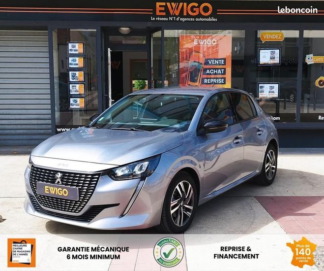 Peugeot 208 1.2 100CH ALLURE PACK EAT BVA CARPLAY CO Gris de 2022