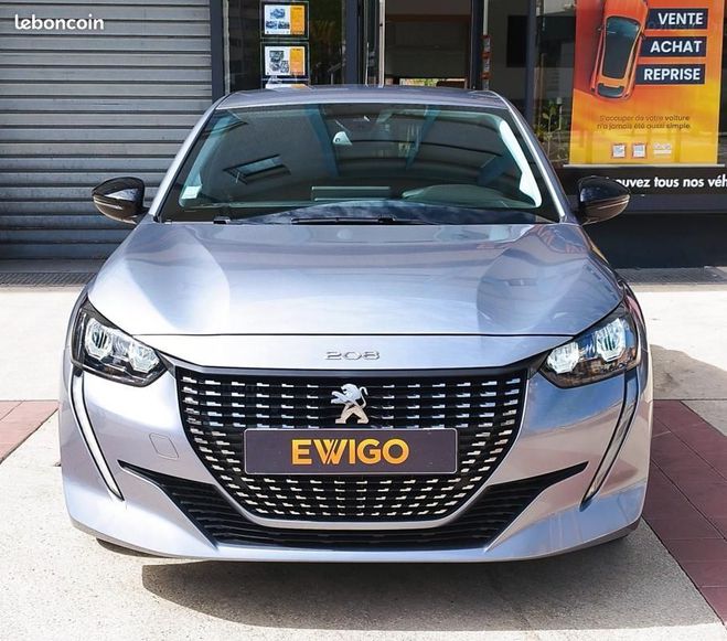 Peugeot 208 1.2 100CH ALLURE PACK EAT BVA CARPLAY CO Gris de 2022