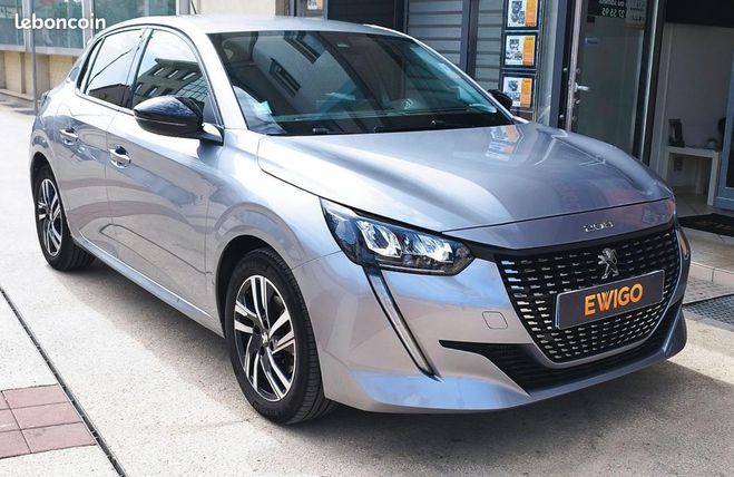 Peugeot 208 1.2 100CH ALLURE PACK EAT BVA CARPLAY CO Gris de 2022