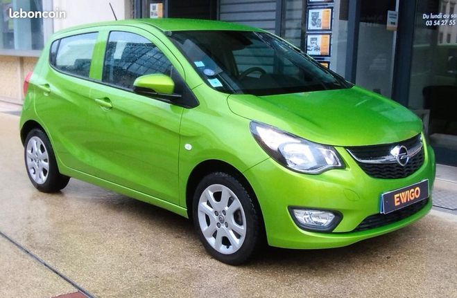 Opel Karl 1.0 75 COSMO PACK 1ER MAIN ENTRETIEN CLI Vert de 2016