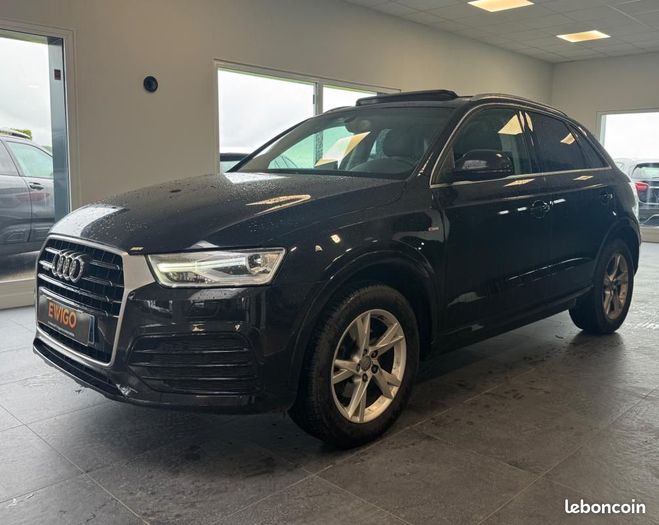 Audi Q3 2.0 TDI 185ch S-LINE QUATTRO S-TRONIC BV Noir de 2015