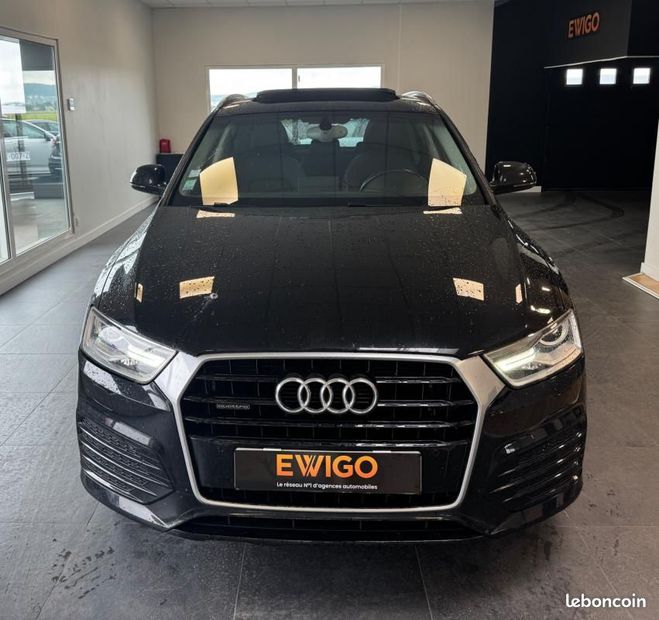 Audi Q3 2.0 TDI 185ch S-LINE QUATTRO S-TRONIC BV Noir de 2015