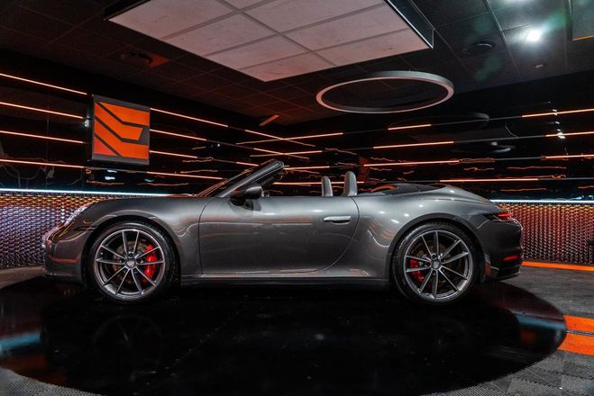 Porsche 911 992 CARRERA S CABRIOLET 3.0 450CH PDK8 GRIS QUARTZ MTALLIS de 2019