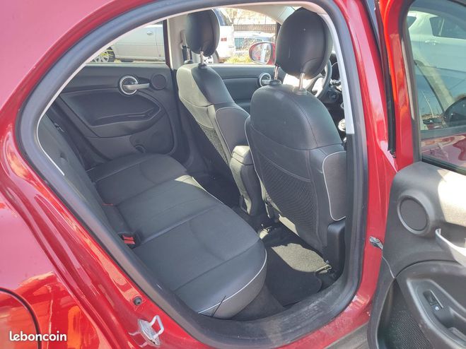 Fiat 500X  Rouge de 2015