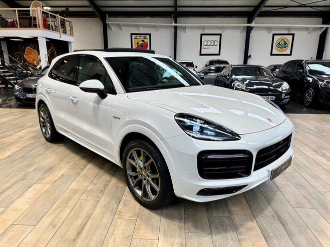 Porsche Cayenne III 3.0 V6 462CV E-Hybride Options ++++ Blanc Verni de 2021