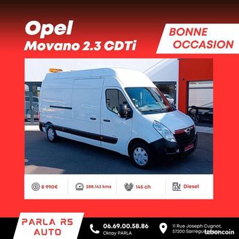  Voir détails -Opel Movano Maxi 2.3 CDTi Biturbo L3H3 long surlev à Sarreguemines (57)