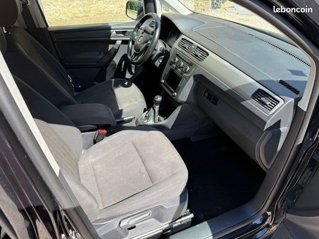 Volkswagen Caddy 2,0tdi 7place 2019 7990Euro Noir de 2019