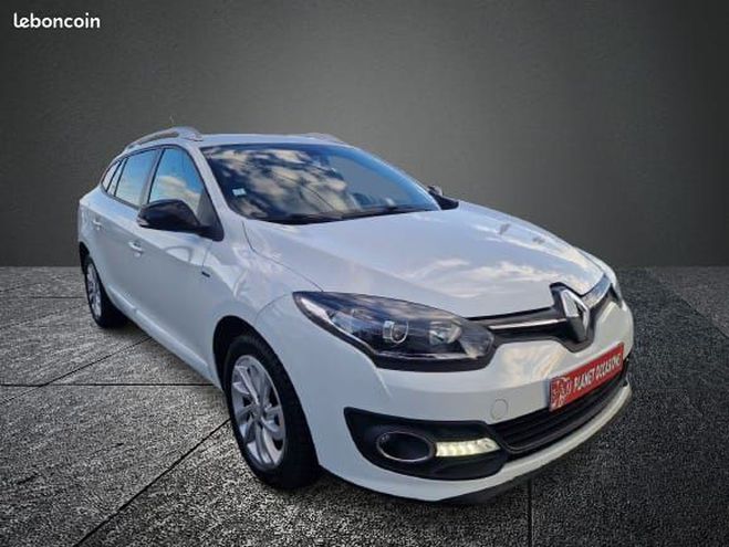 Renault Megane Estate 1,5 dci 110ch 2016 Garantie 12 Mo Blanc de 2016