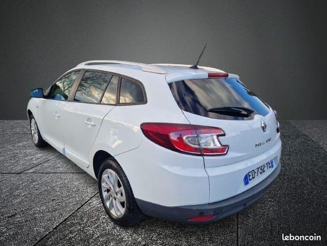 Renault Megane Estate 1,5 dci 110ch 2016 Garantie 12 Mo Blanc de 2016