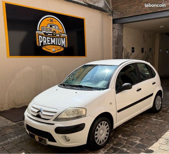 Citroen C3 1.4L HDI 70cv pack Clim Blanc de 2009