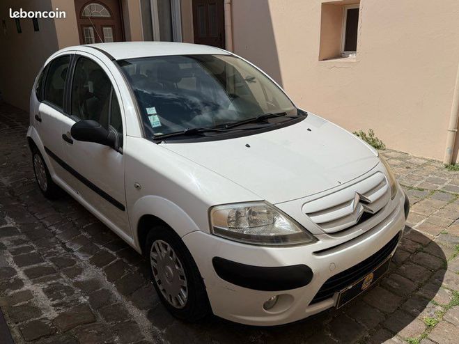 Citroen C3 1.4L HDI 70cv pack Clim Blanc de 2009
