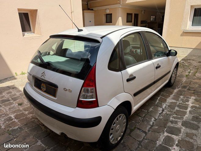 Citroen C3 1.4L HDI 70cv pack Clim Blanc de 2009
