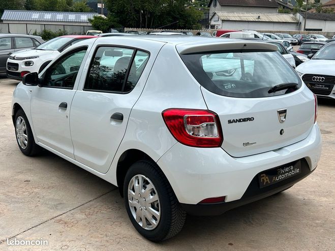Dacia Sandero II Ambiance 1.2i 75 Cv Garantie 12 Mois Blanc de 2016