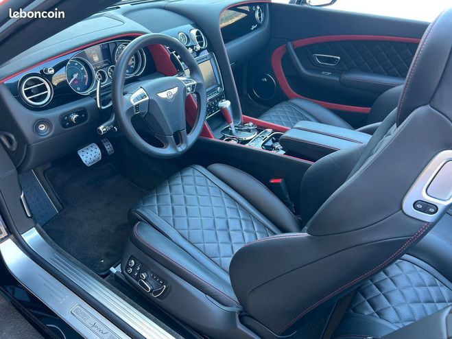 Bentley Continental GTC ii (2) speed 6.0 w12 635 Noir de 2015