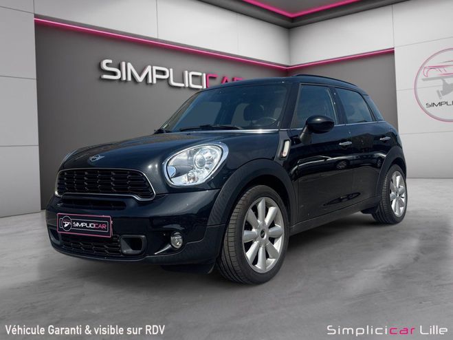 Mini One COUNTRYMAN R60 SOCIETE D 143 CH COOPER S Noir de 2013