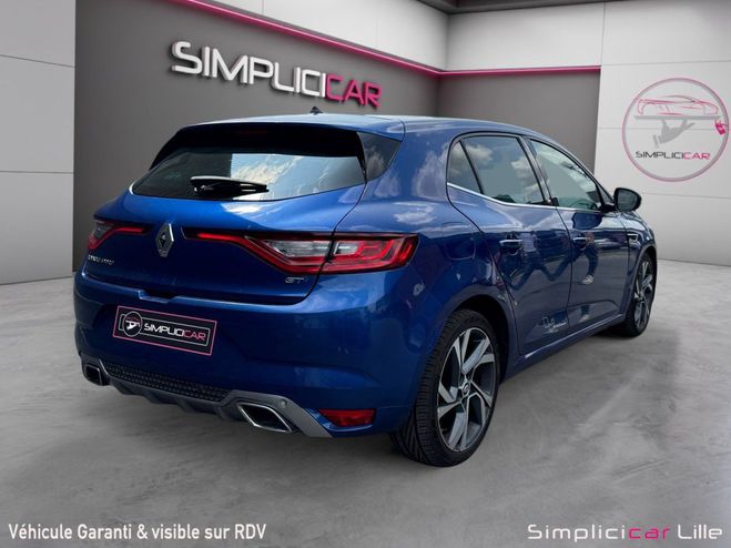 Renault Megane IV BERLINE dCi 110 Energy GT Bleu de 2017