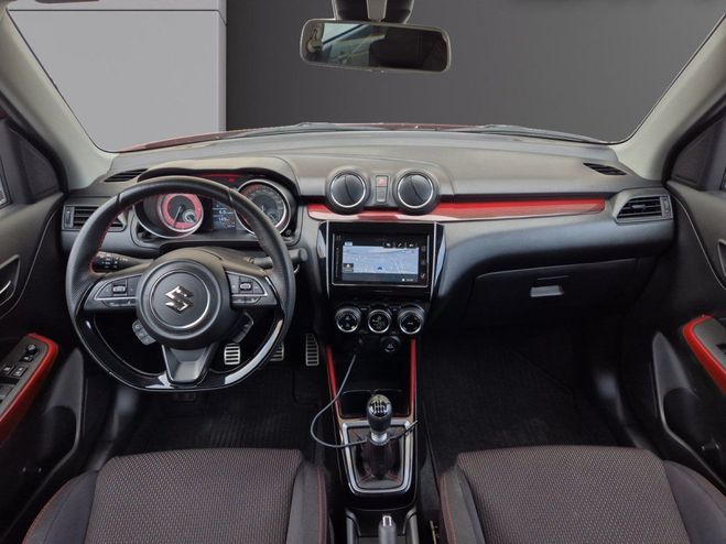 Suzuki Swift 1,4L BOOSTERJET HYBRID SPORT/CARPLAY/PRE Rouge de 2022