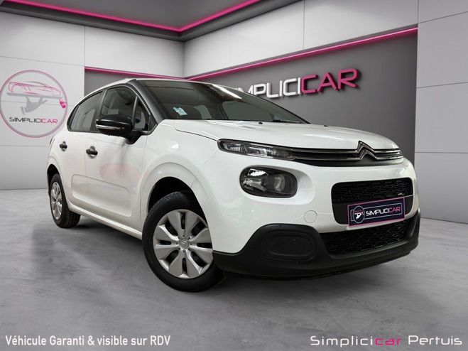 Citroen C3 83 ch BVM5 Live Blanc de 2020