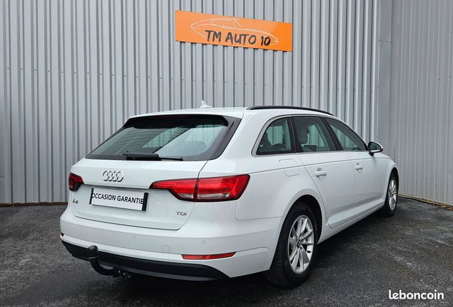 Audi A4 Avant 2.0 TDi 150CH S-TRONIC BUSINESS Li Blanc de 2016