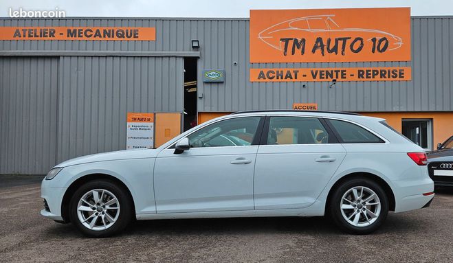 Audi A4 Avant 2.0 TDi 150CH S-TRONIC BUSINESS Li Blanc de 2016